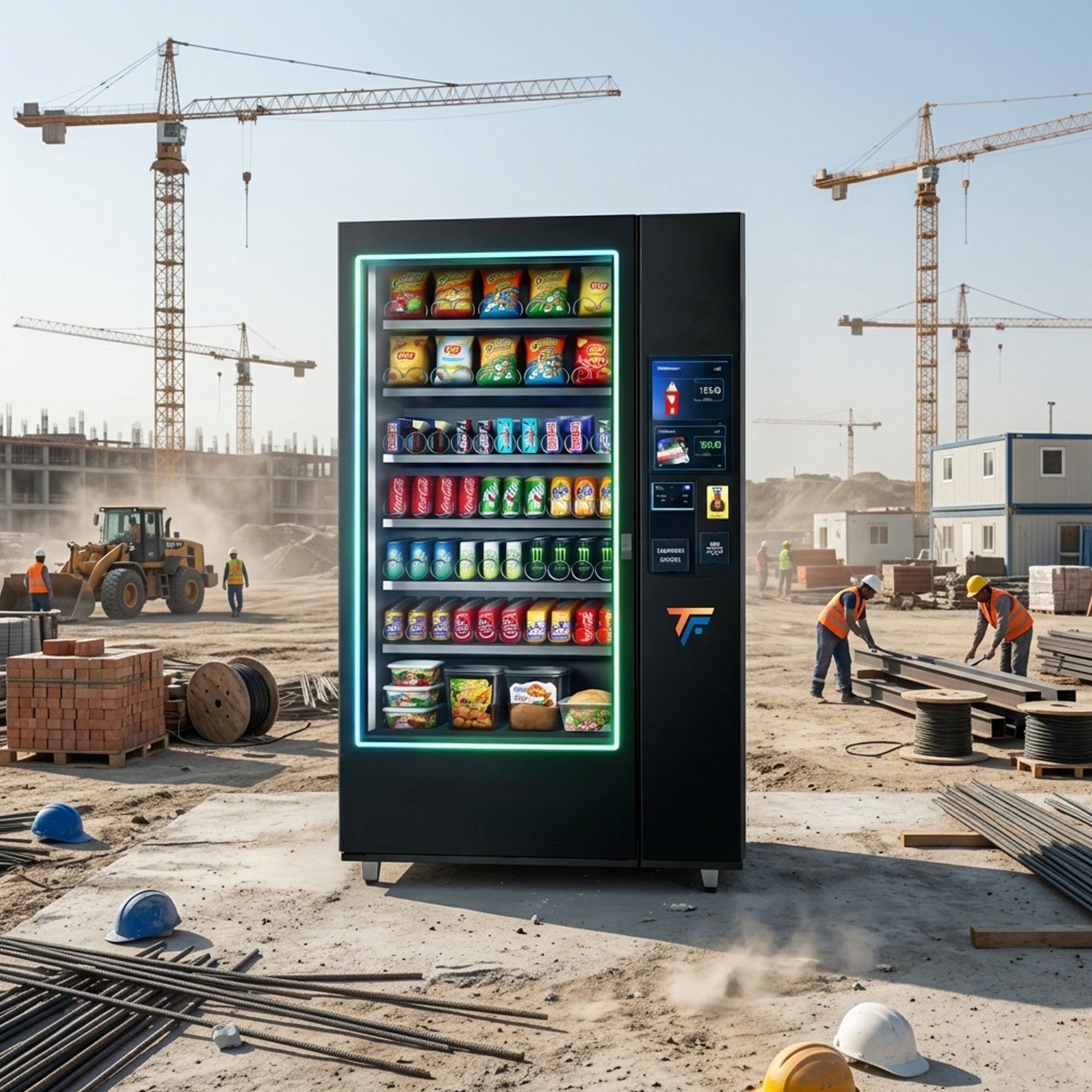 Smart AI Cooler Vending Machine
